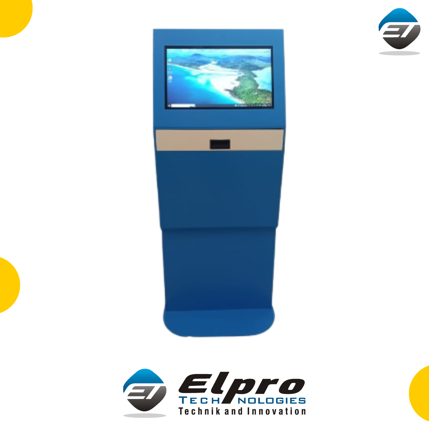 Touch Screen Kiosk with Keyboard & Mouse