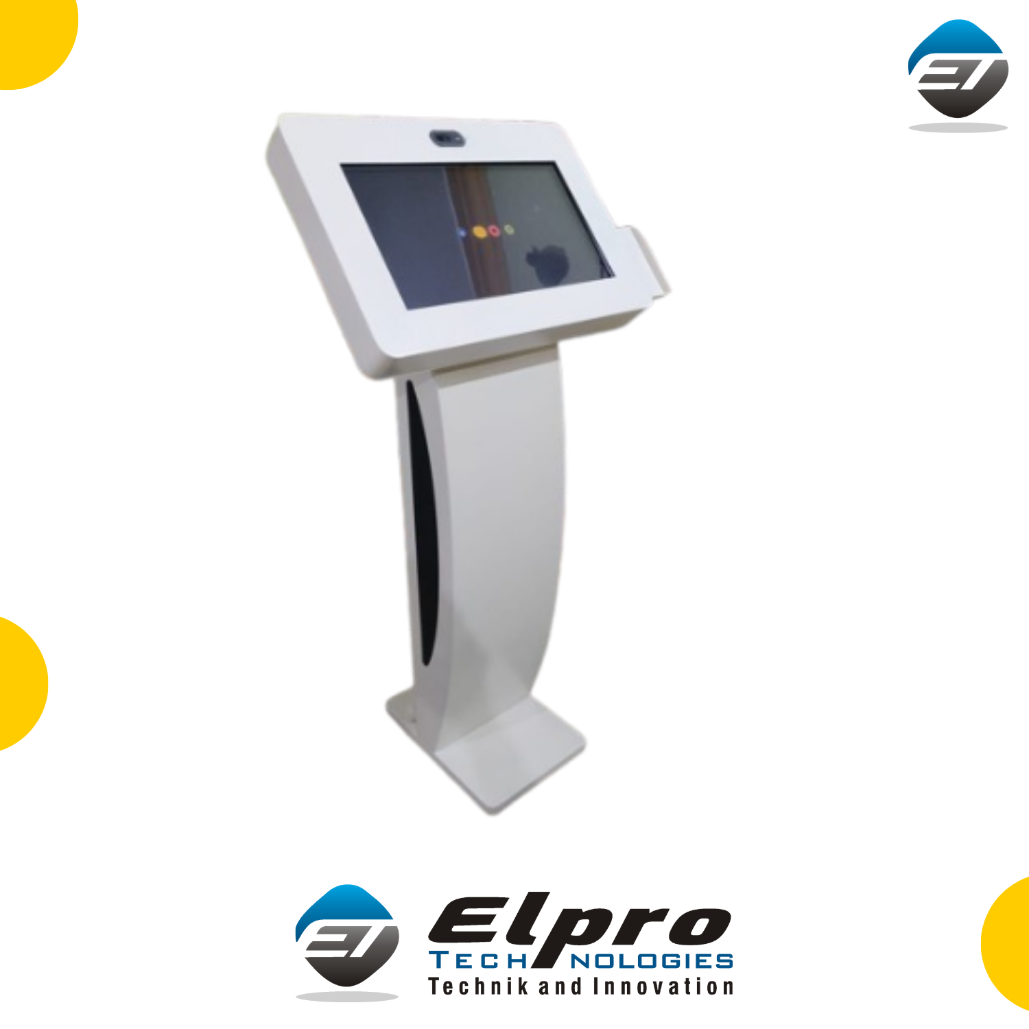 Touch Screen Kiosk Display