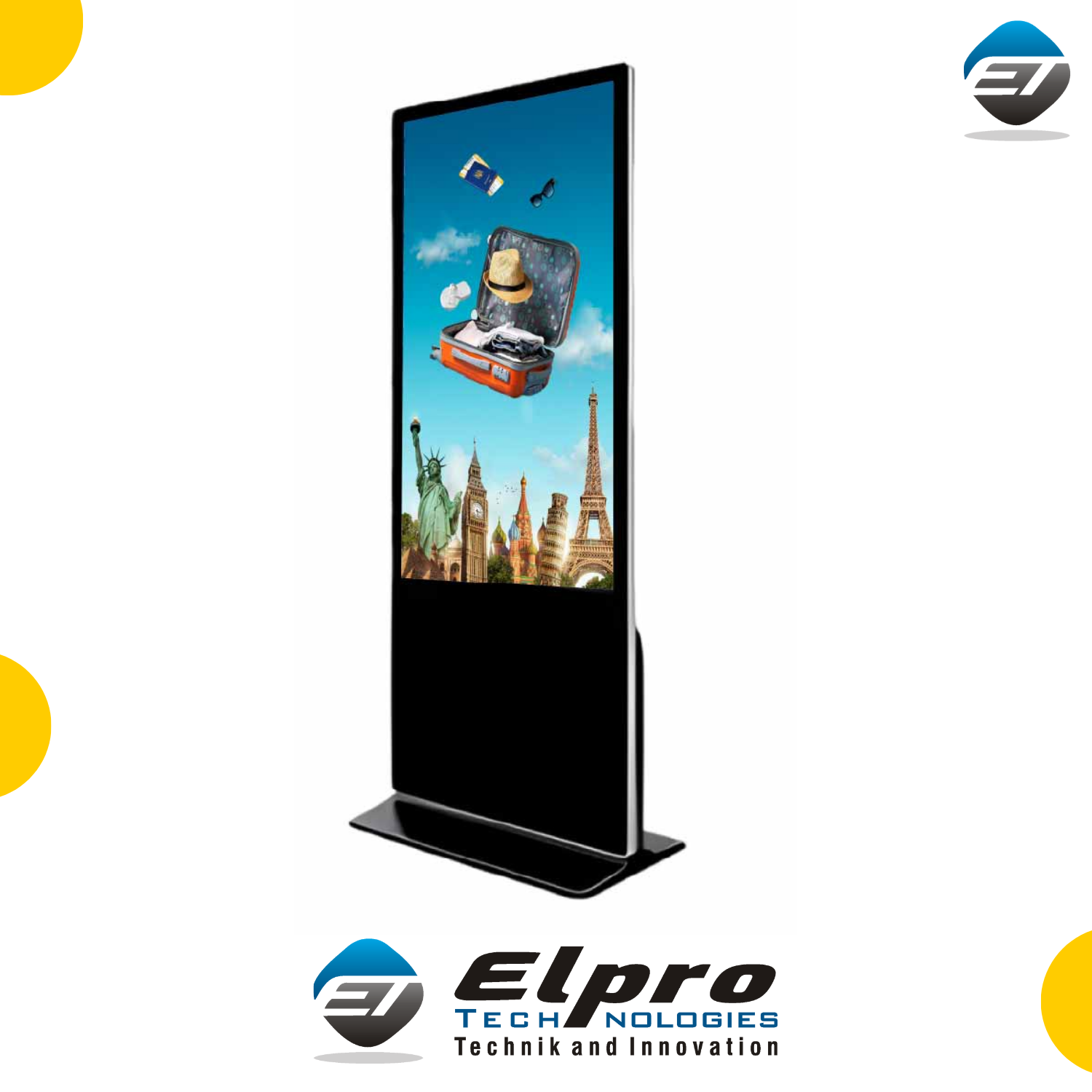 Digital Signage-Toughened Glass - Panasonic Brand