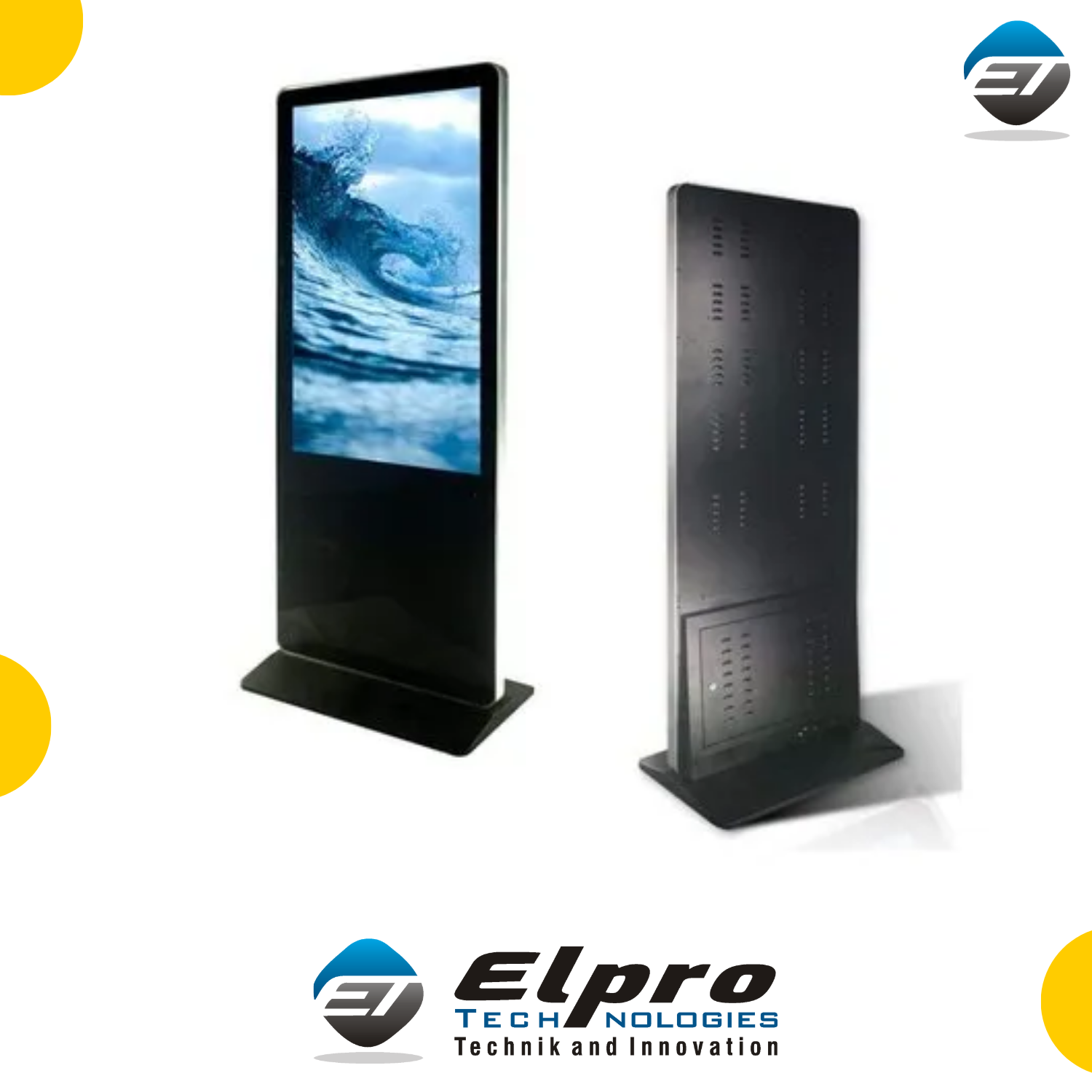 Digital Signage-Metal Structure - Panasonic Brand